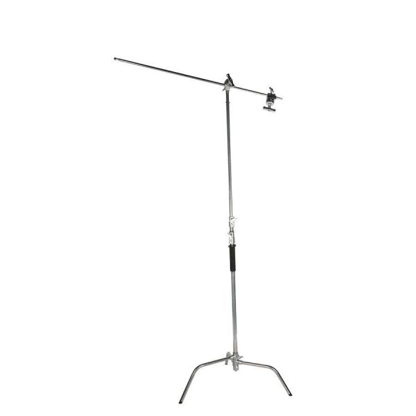 Sirui C-STAND-02 C-Stand with Boom Arm, Casters, and Sandbag (Chrome) Online now