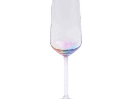 RAINBOW CHAMPAGNE FLUTE Supply