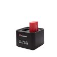 Manfrotto ProCUBE Professional Twin Charger for Canon LP-E6, LP-E6N, LP-E6NH, LP-E8, and LP-E17 Batteries Discount