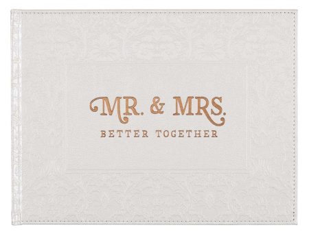 GUEST BOOK MR & MRS Online Sale