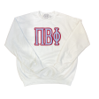 PI BETA PHI TWO COLOR SWEATSHIRT Online Hot Sale