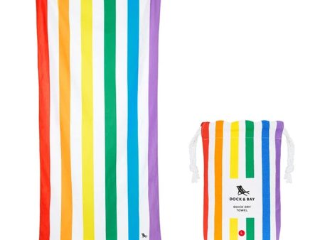 RAINBOW SKIES BEACH TOWEL Supply