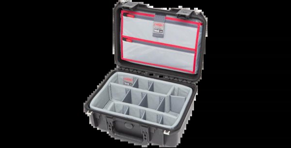 SKB iSeries 1510-6 Case with Think Tank Photo Dividers & Lid Organizer (Black) For Cheap