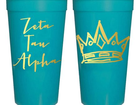 ZETA TAU ALPHA GOLD FOIL CUP Online