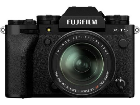 FUJIFILM X-T5 Mirrorless Camera with 18-55mm Lens (Black) Online Hot Sale