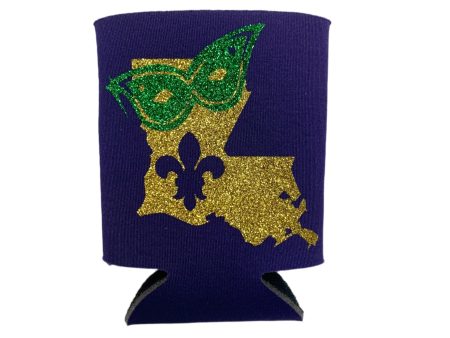 MARDI GRAS CAN COOZIE Fashion