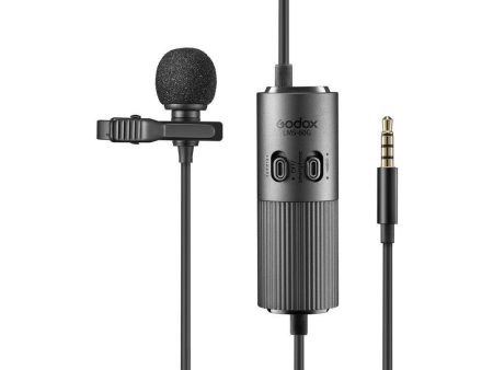 Godox LMS-60G Omnidirectional Lavalier Microphone with Adjustable Gain Online Hot Sale