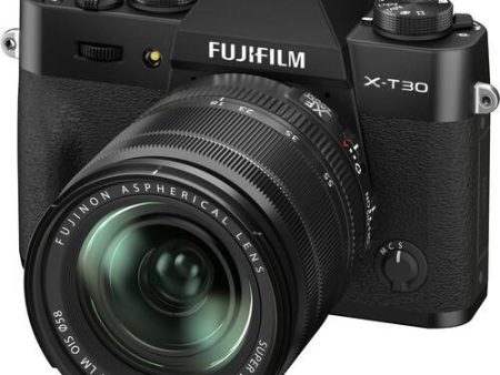 FUJIFILM X-T30 II Mirrorless Camera with 18-55mm Lens (Black) Supply