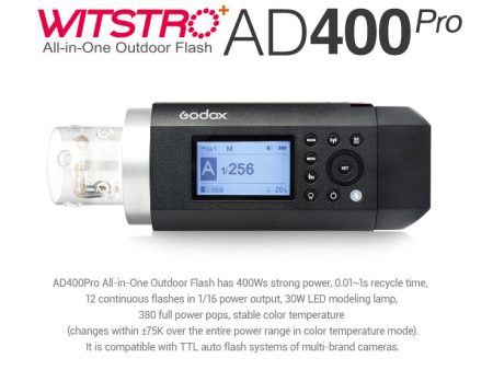 Godox AD400Pro Witstro All-in-One Outdoor Flash Cheap