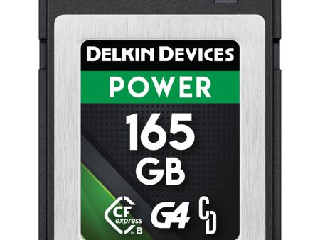 Delkin Devices 165GB POWER CFexpress Type B Memory Card Fashion