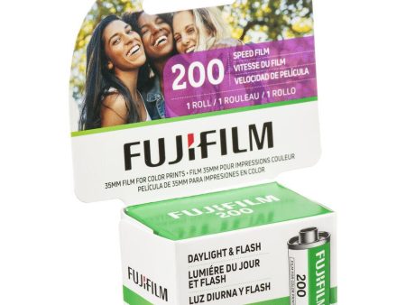 FUJIFILM 200 Color Negative Film (35mm Roll Film, 36 Exp.) Supply