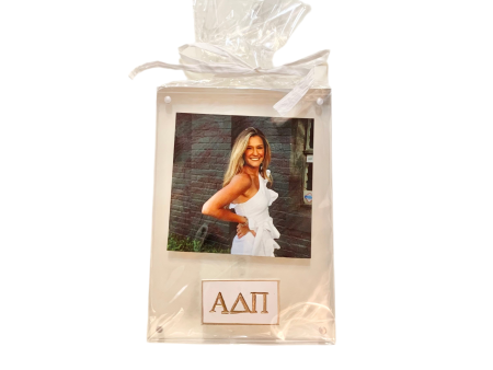 ALPHA DELTA PI ACRYLIC FRAME Hot on Sale