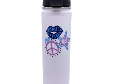 ALPHA DELTA PI FUN WATTER BOTTLE Discount