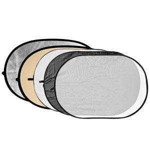 Godox collapsible 5-in-1 Reflector Disc RFT-07  black, silver, soft gold & silver, white, translucent Sale