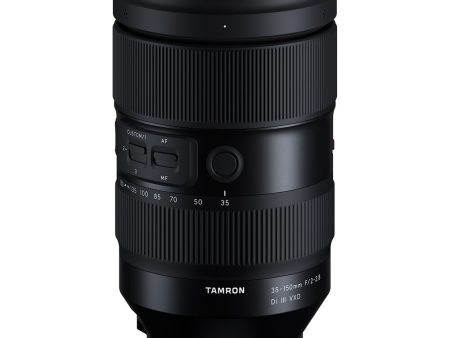 Tamron 35-150mm f 2-2.8 Di III VXD Lens for Sony E Mount on Sale