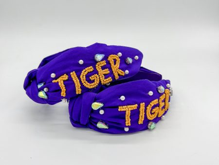 TIGER BEADED HEADBAND Online Hot Sale