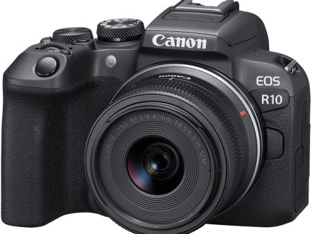 Canon EOS R10 Mirrorless Camera with 18-45mm Lens Hot on Sale