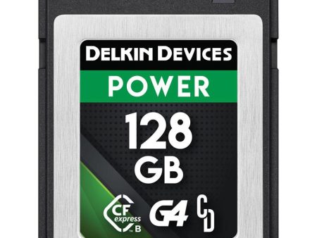 Delkin Devices 128GB POWER CFexpress Type B Memory Card on Sale