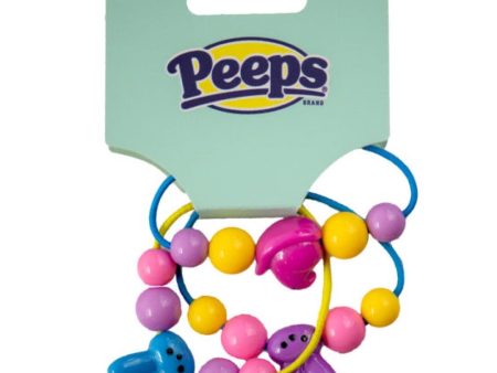 PEEPS HAIR TIES PACK OF 3 For Sale