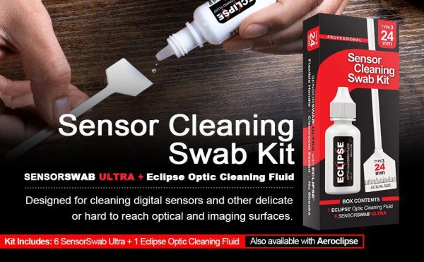 Sensor Cleaning Swab Kit Optic Cleaning Fluid + SensorSwab® ULTRA Online Hot Sale