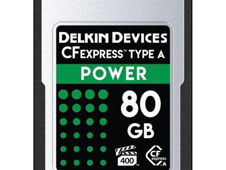 Delkin Devices 80GB POWER CFexpress Type A Memory Card Fashion