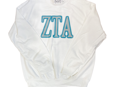 ZETA TAU ALPHA TWO COLOR SWEATSHIRT Cheap