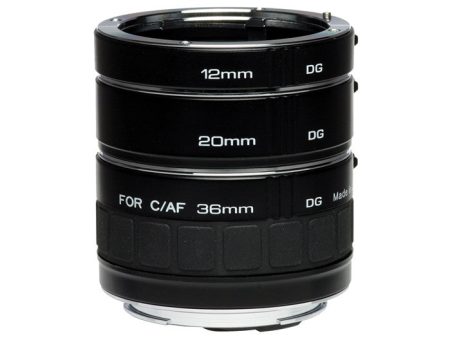 Extension Tube Set Sony A-mount Fits Sony Alpha DSLR cameras Hot on Sale