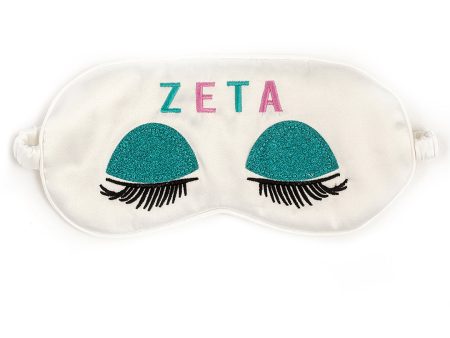 ZETA TAU ALPHA SATIN SLEEP MASK Online Sale