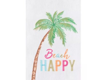 BEACH HAPPY KITCHEN HAND TOWEL Supply