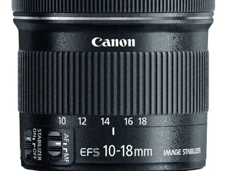 Canon EF-S 10-18mm F 4.5-5.6 IS STM Hot on Sale