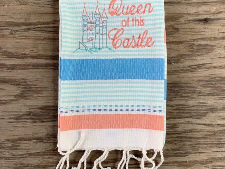 QUEEN OF THIS CASTLE HAND TOWEL Online Sale