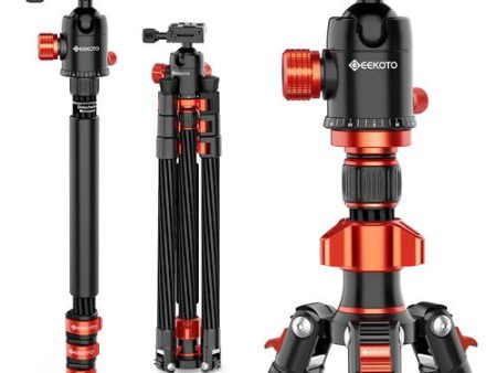 GEEKOTO CT25EVO Carbon Fiber Tripod with Ball Head and Monopod Fashion