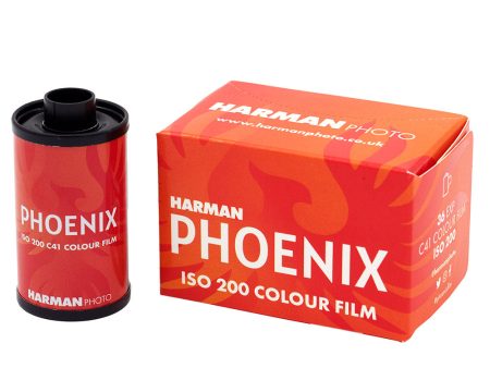 HARMAN PHOENIX 200 Colour Film - 50 Pack Hot on Sale