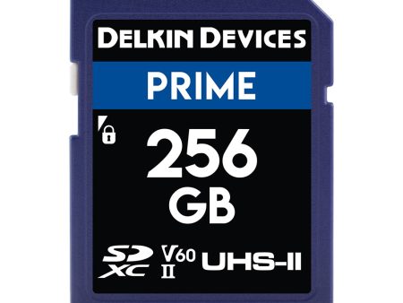 Delkin Devices 256GB PRIME UHS-II (U3 V60) SD Memory Card Discount