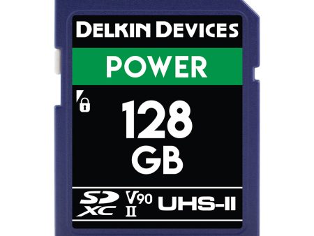 Delkin Devices 128GB Power UHS-II (U3 V90) SD Memory Card Sale