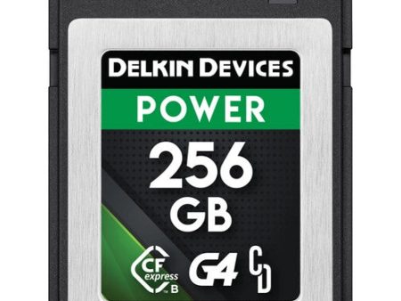 Delkin Devices 256GB POWER CFexpress Type B Memory Card Fashion